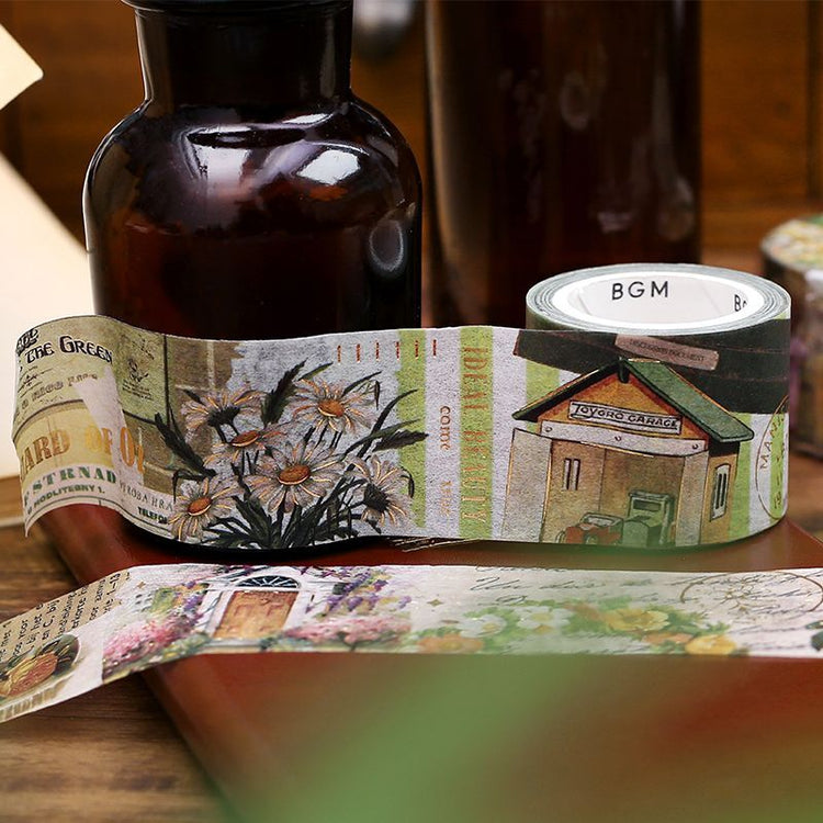 BGM Invitation to Romance Story Masking Tape