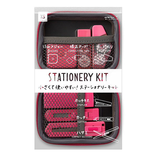 Midori XS Stationery Kit Pink