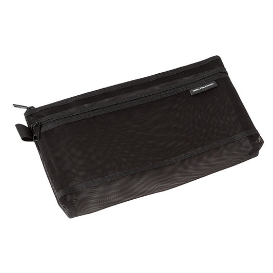 Midori Mesh Pen Pouch Black A