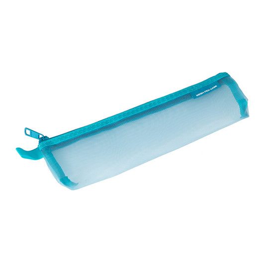 Midori CL Mesh Mini Pen Pouch Blue