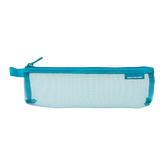 Midori CL Mesh Mini Pen Pouch Blue