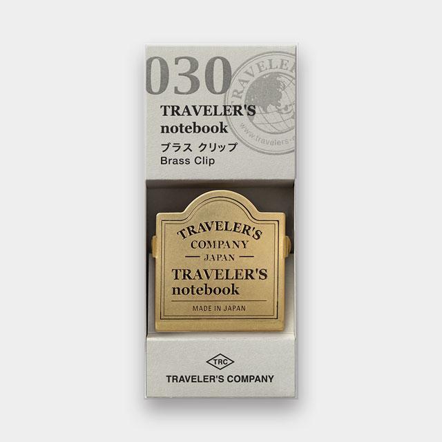 Traveler's Notebook Refill 030 (Regular Size) - Brass Clip TRC Logo