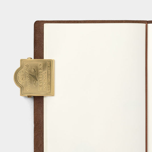 Traveler's Notebook Refill 030 (Regular Size) - Brass Clip Airplane