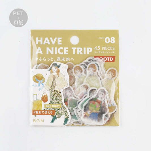 BGM Coordinating Stickers: Today's Me - Weekend Trip