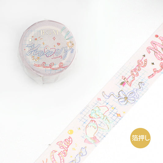 BGM Paradise Ribbon Washi Tape
