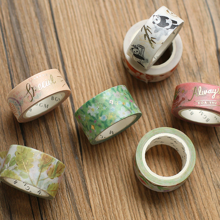 BGM Garden Deer Washi Tape