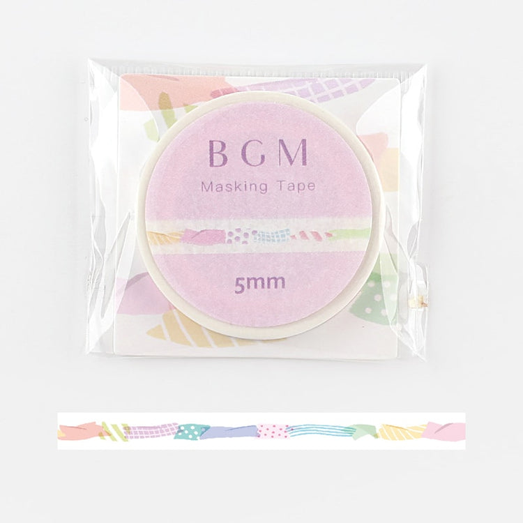 BGM Masking Tape - Colorful Tape 5mm
