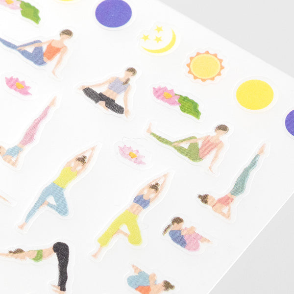 Midori Planner Stickers - Yoga