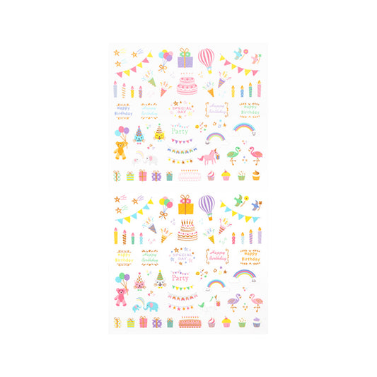 Midori Sticker Anniversary Birthday