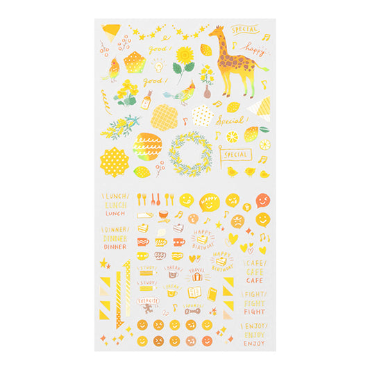 Midori Sticker 2559 Color Yellow