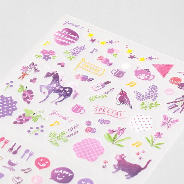 Midori Sticker 2562 Color Purple