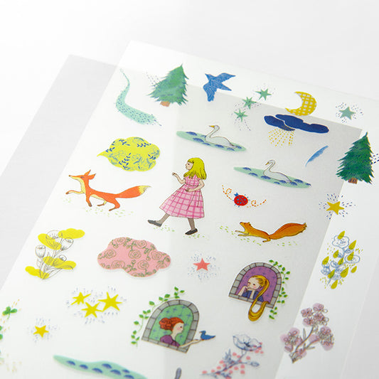 Midori Transfer Sticker 2582  Storybook motifs