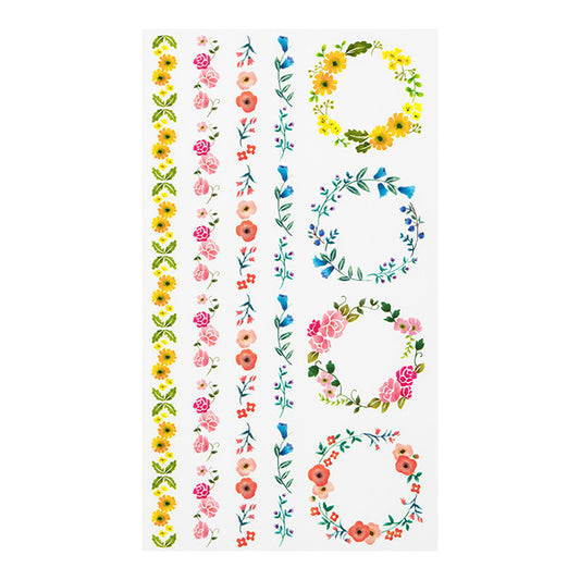 Midori Transfer Sticker 2586  Wreaths