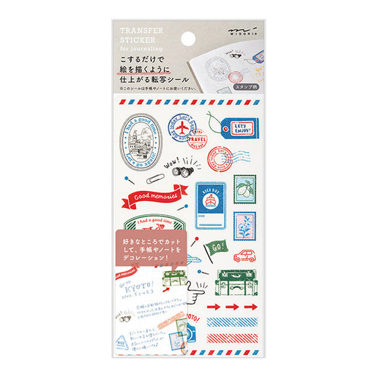 Midori Transfer Sticker 2587  Stamps