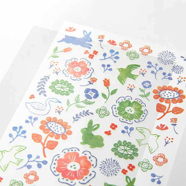 Midori Transfer Sticker 2589  Scandinavian Textile Patterns