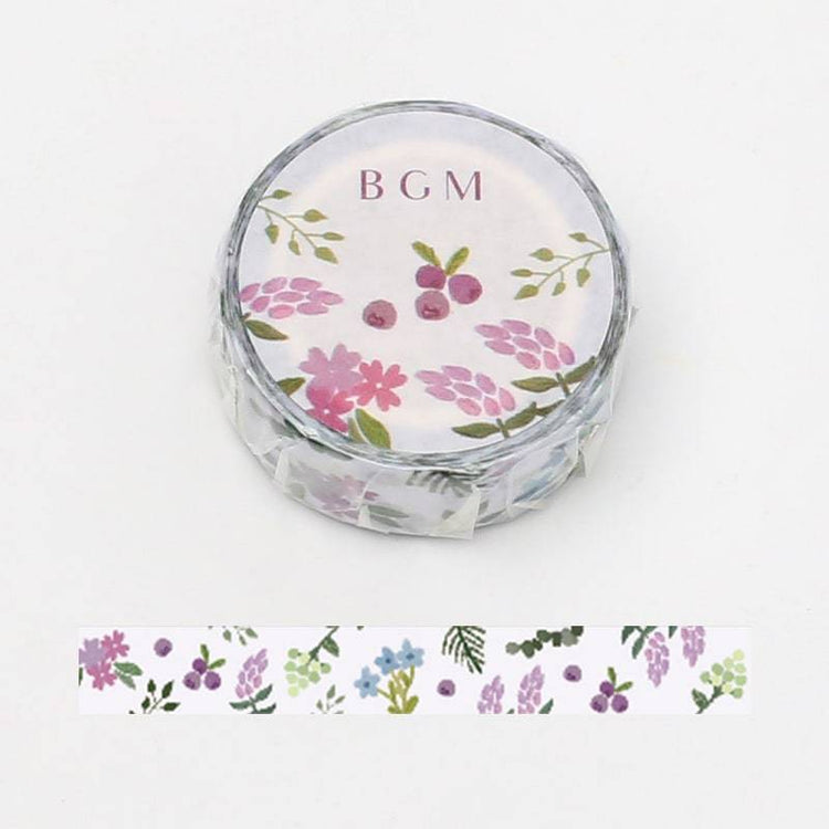 BGM Blumengarten, leichtes Washi Tape