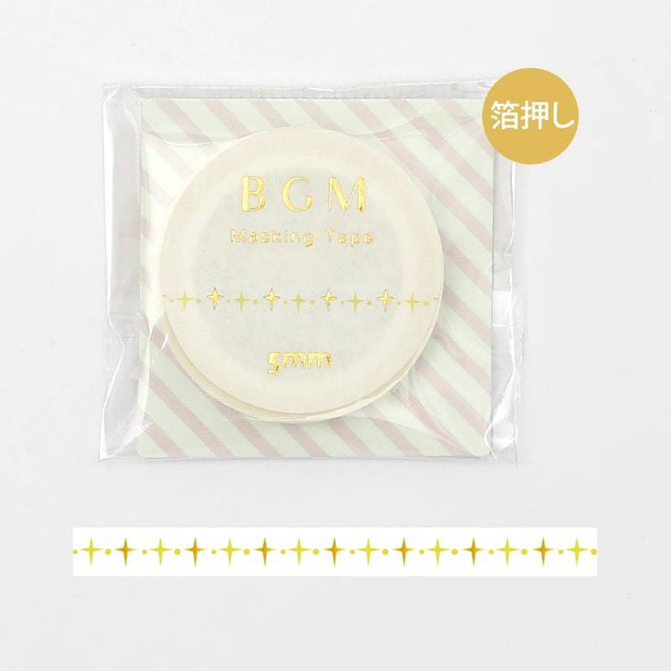 BGM Star Washi Tape