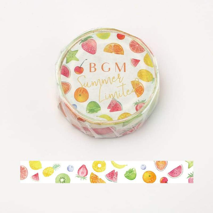 BGM Fruit Washi Tape