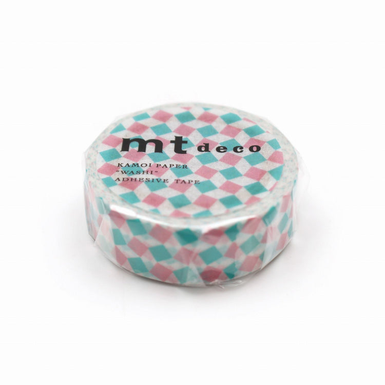 MT Deco Washi Tape Square Pink