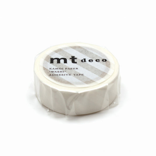MT Deco Washi Tape Streifen Weiß
