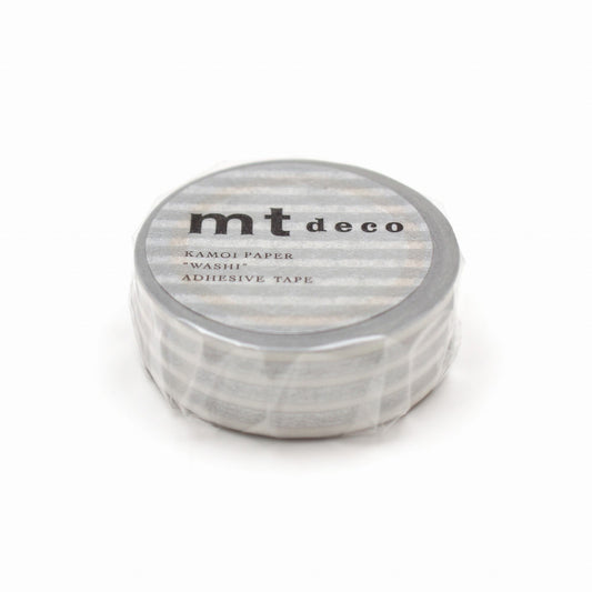 MT Deco Washi Tape Border Silver 2