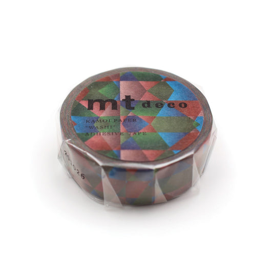 MT Deco Washi Tape Polygon Gradation Deep