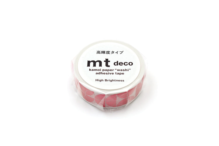 MT Deco High Brightness Washi Tape - Semi Circle