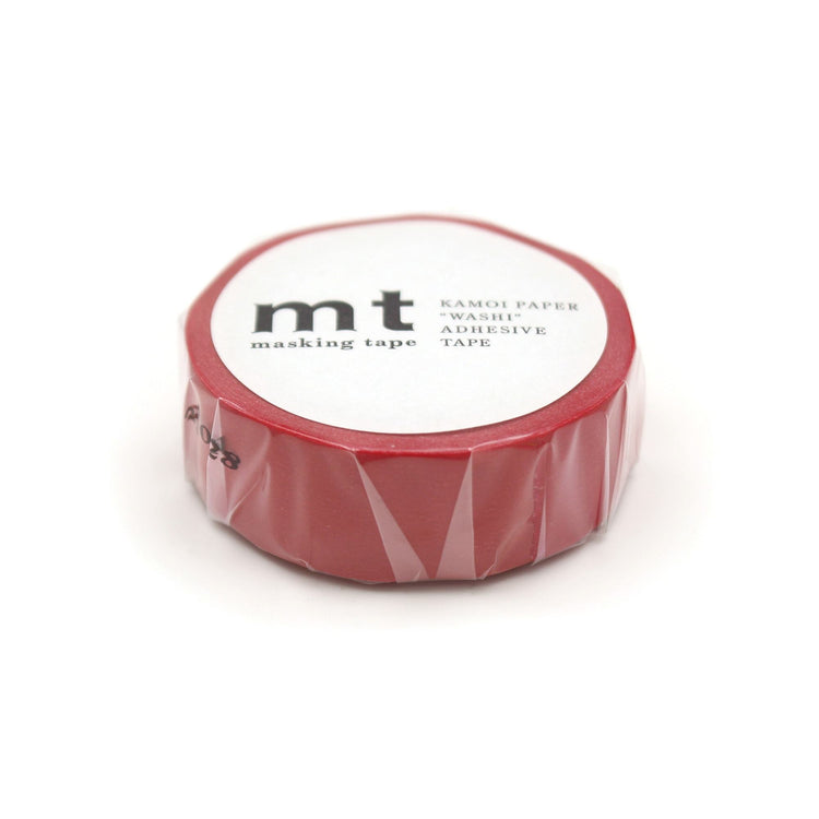 MT Basic Washi Tape Rot 7m