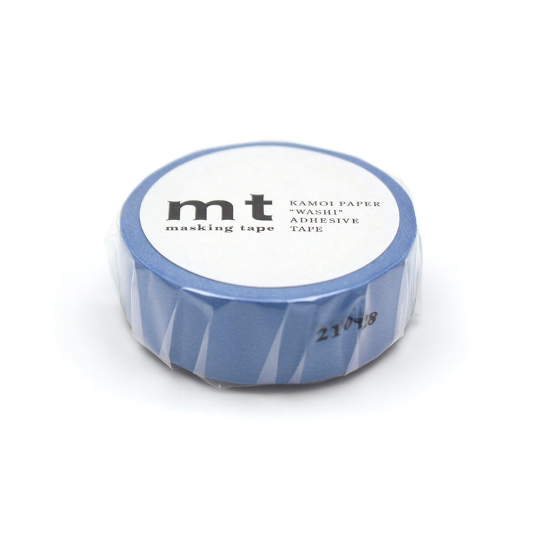 MT Basic Washi Tape Blue 7m