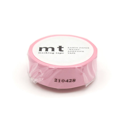 MT Basic Washi Tape Rose Pink 7m