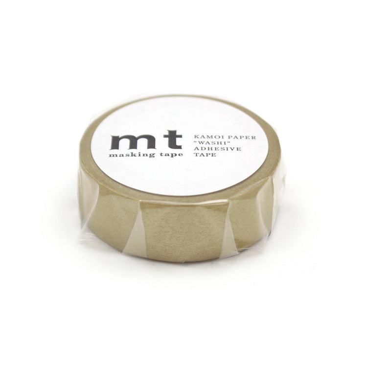 MT Basic Washi Tape Gold 7m