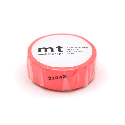 MT Basic Washi Tape Shocking Red 7m