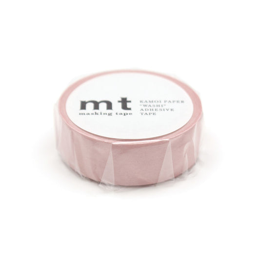 MT Basic Washi Tape Pastel Scarlet 7m