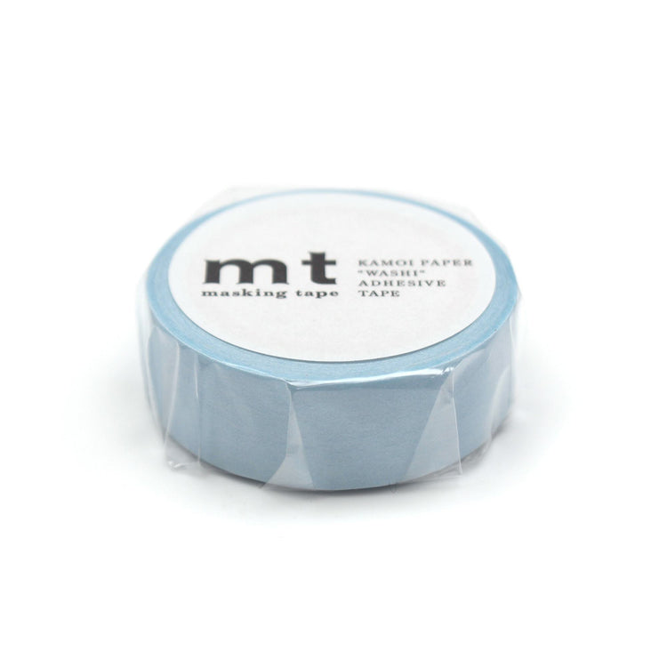 MT Basic Washi Tape Pastell Cyan 7m