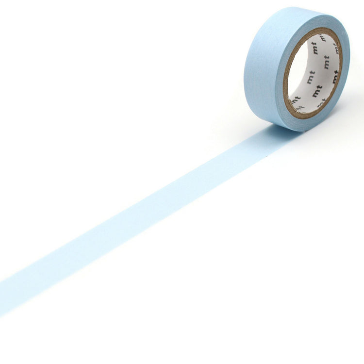 MT Basic Washi Tape Pastell Cyan 7m