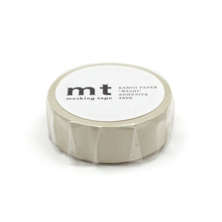 MT Basic Washi Tape Pastell Elfenbein 7m