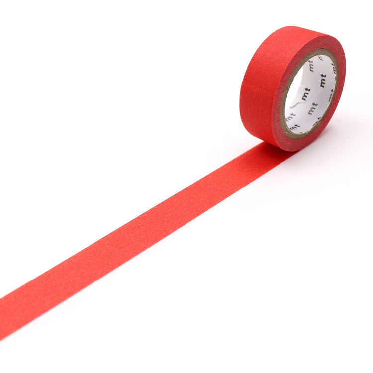 MT Basic Washi Tape Matte Red