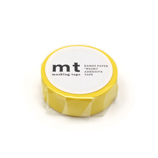 MT Basic Washi Tape Mattgelb