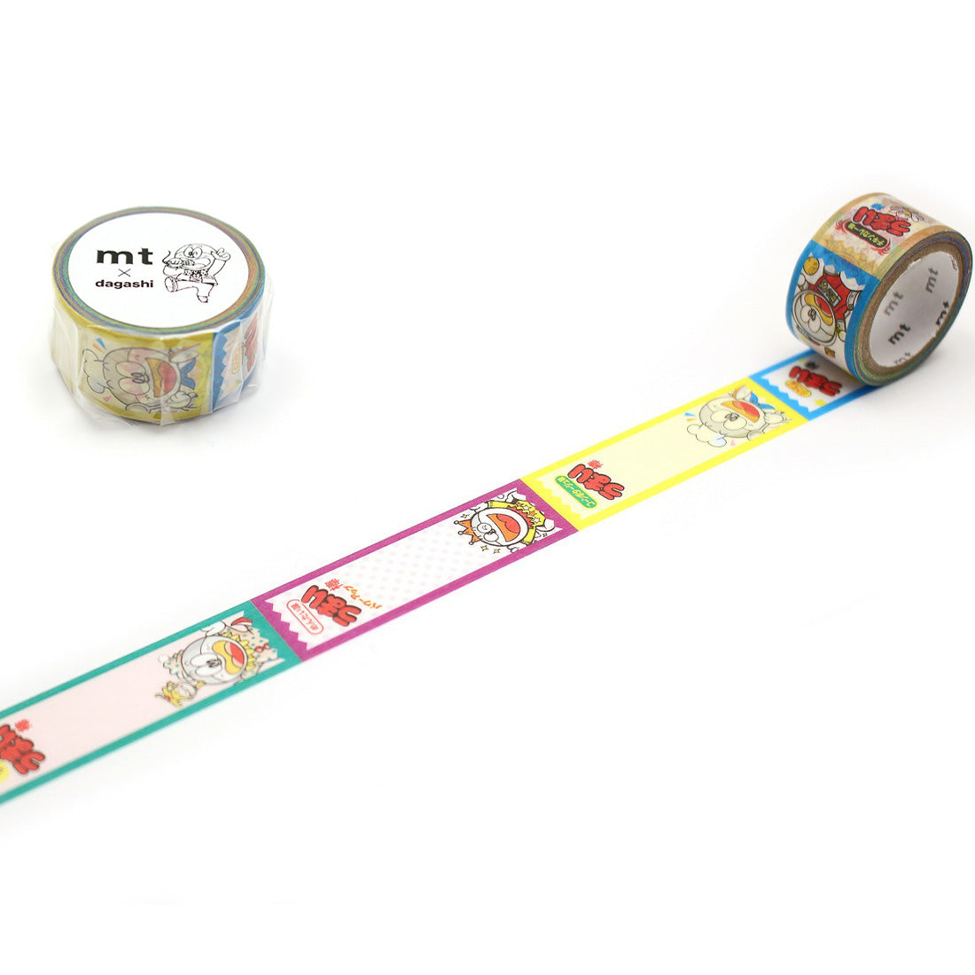 MT x Dagashi Washi Tape Umaibou Memo