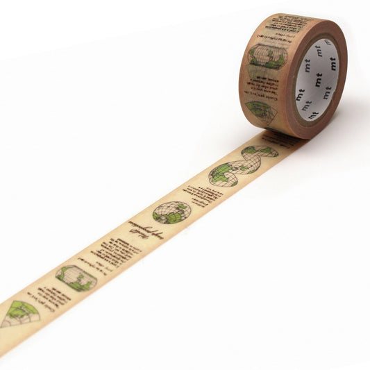 MT EX Washi Tape Map Projection