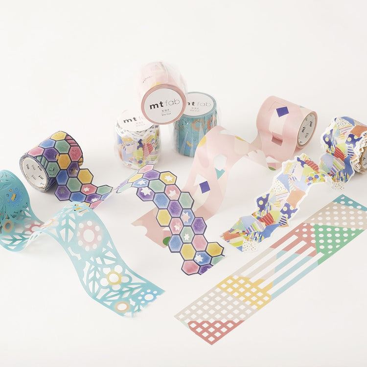 MT Fab Washi Tape Stars And Tiles