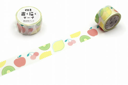 MT Kaku Kaku "Write And Draw" Washi Tape Seasonal Fruits