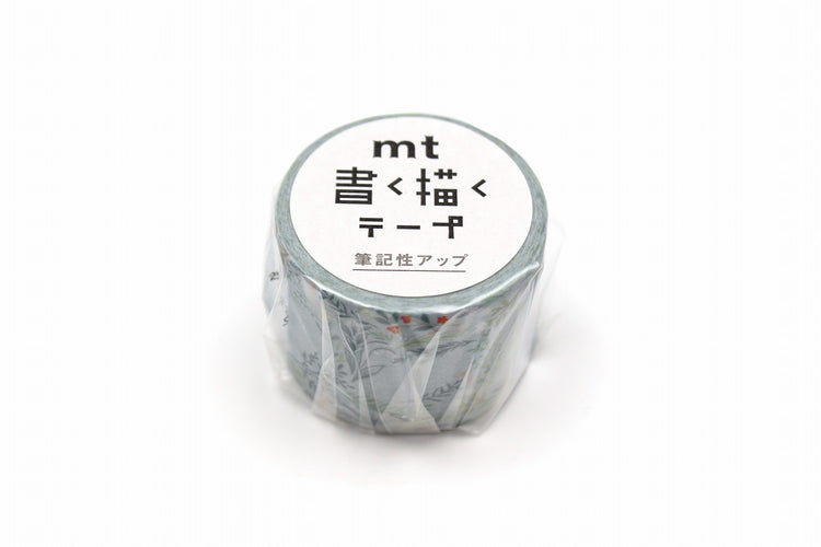 MT Kaku Kaku "Write And Draw" Washi Tape - Plants