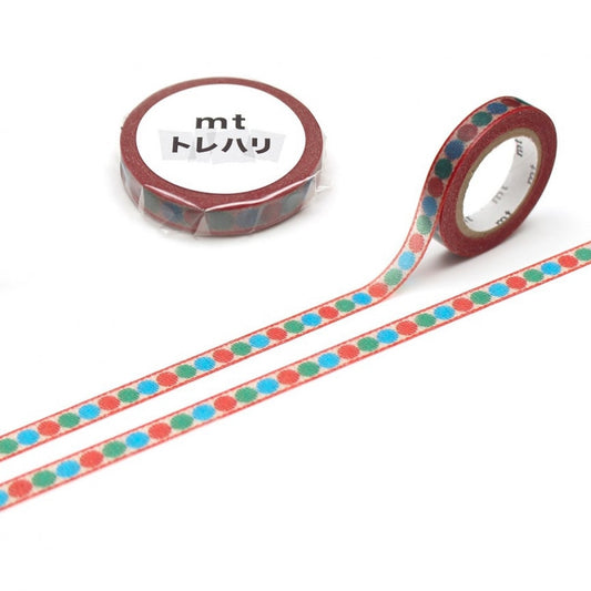 MT Trehari Washi Tape Tyrolean Dot (Tolles Pauspapier)