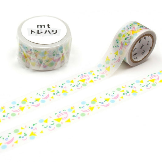 MT Trehari Washi Tape Smile (Fab Tracing Paper)