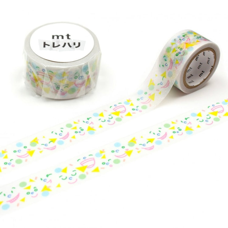 MT Trehari Washi Tape Smile (Fab Tracing Paper)