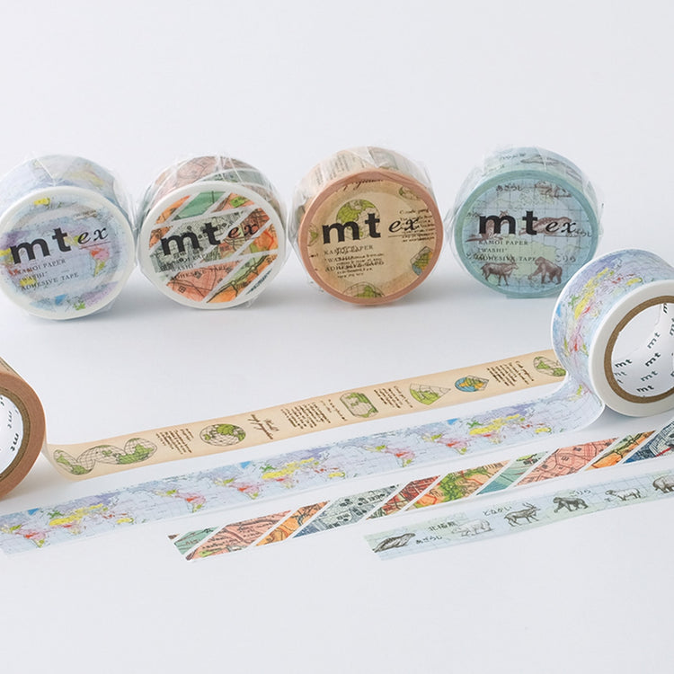 MT EX Washi Tape Map Projection