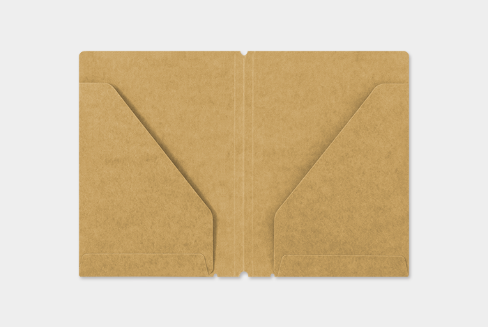 Traveler&#39;s Notebook Refill 010 (Passport Size) - Kraft Paper Folder | Washi Wednesday