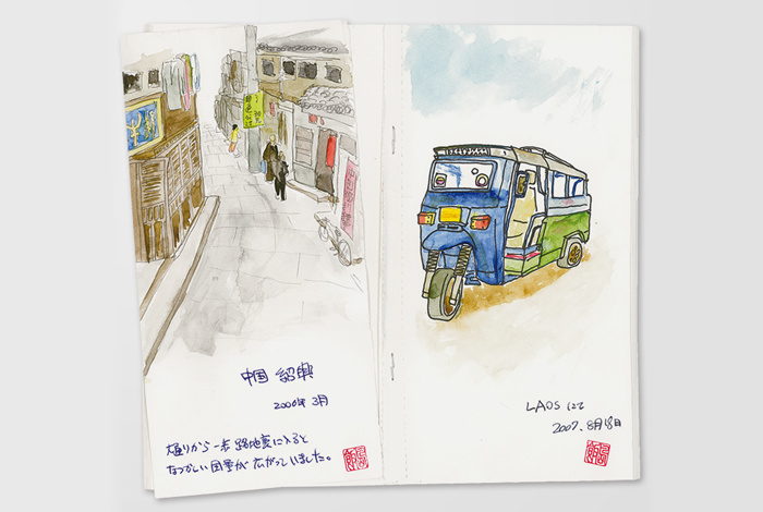 Traveler&#39;s Notebook Refill 012 (Regular Size) - Sketch Paper  | Washi Wednesday