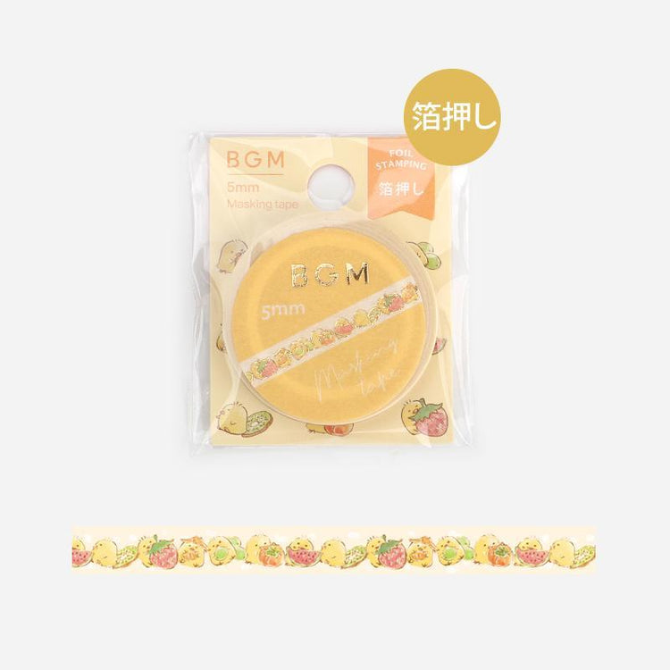 BGM Fruit Chick Masking Tape